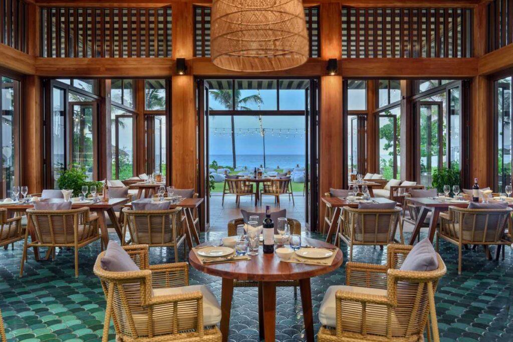 A restaurant at Alma Resort Cam Ranh - Luxury Escapes