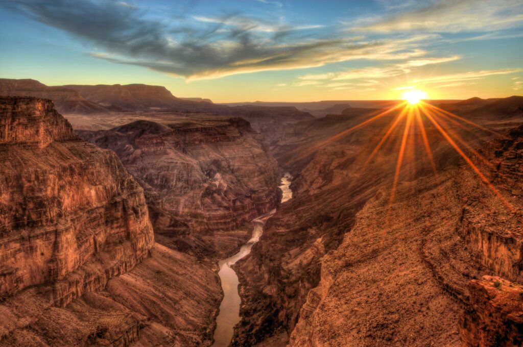 Sunset at Grand Canyon National Park, Arizona