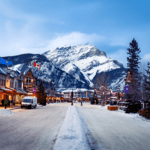 Banff Avenue, one of the top things to do in an itinerary for Banff - Luxury Escapes