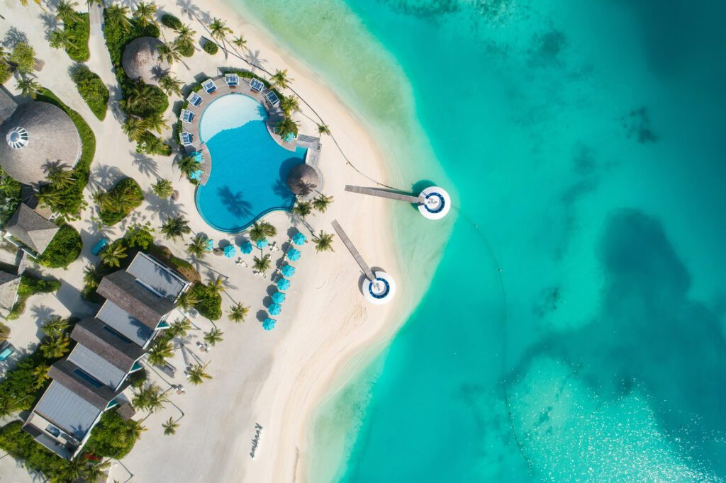 UFO booths and crystalline waters set Kandima Beach Club apart from the rest at the Maldives most spectacular location for soaking up the atmosphere - Luxury Escapes