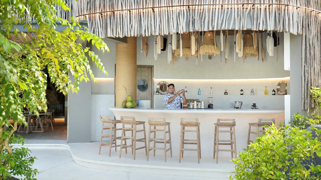Pool bar at Cross Bali Breakers, one of the Top Five-Star Resorts in Jimbaran, Bali - Luxury Escapes 