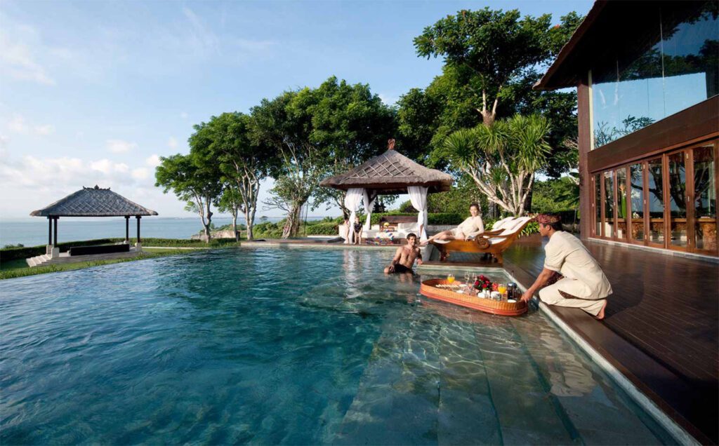 Pool at The Villas at AYANA Resort, one of the Top Five-Star Resorts in Jimbaran, Bali - Luxury Escapes 