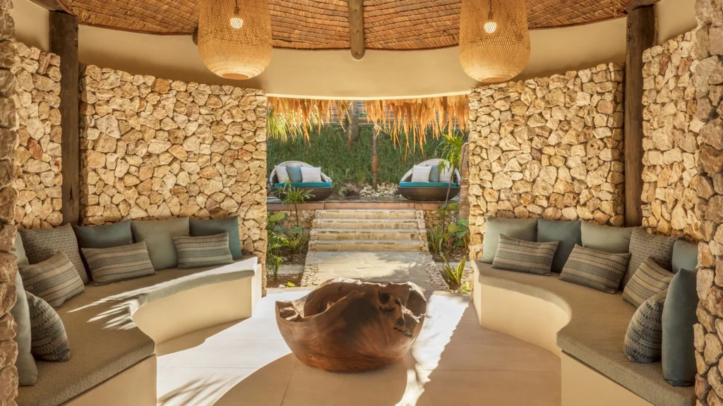 The spa village at Six Senses Fiji, one of the most luxurious spa experiences in Fiji - Luxury Escapes