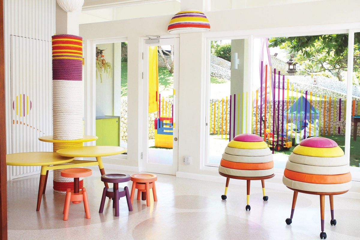 The kids' club at Grand Hyatt Bali