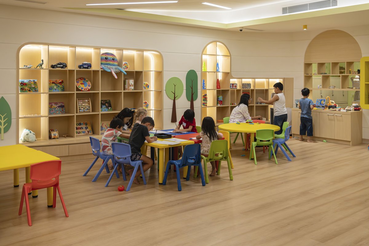 The kids' club at Mulia Resort