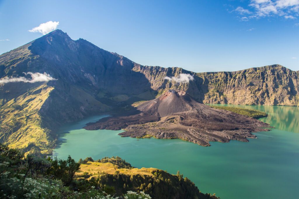 Mount Rinjani in scenic Lombok is just one of the many wonderful delights when you step out of Bali to explore Indonesia - Luxury Escapes