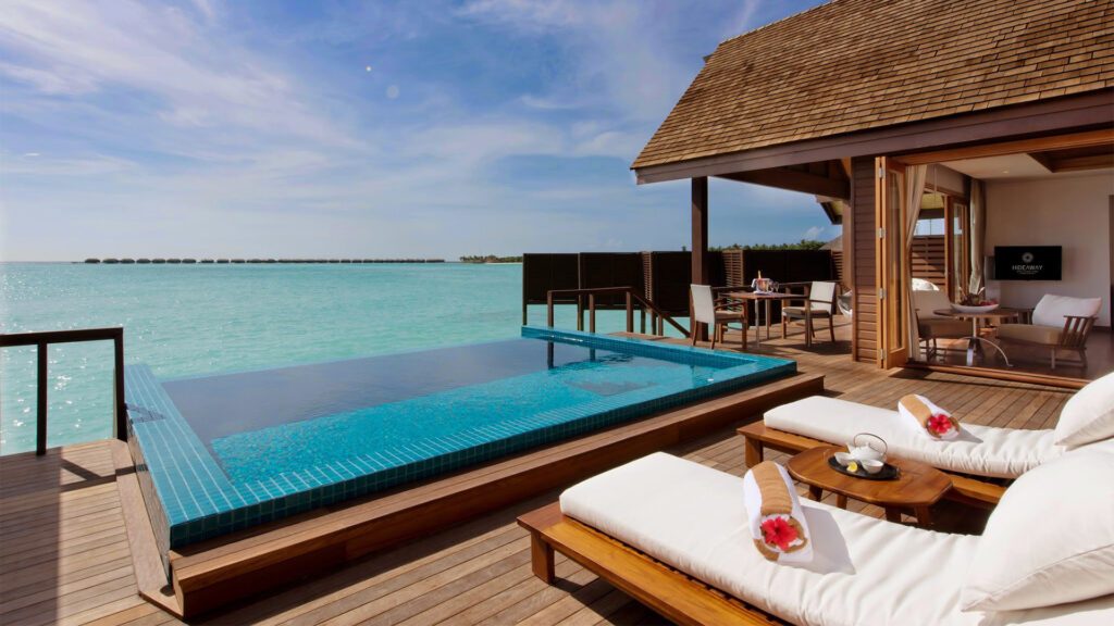 An Ocean Villa at Hideaway Beach Resort & Spa offers privacy with stunning Maldives views, and a family-friendly array of features - Luxury Escapes