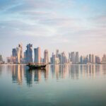 An image of the Doha skyline to illustrate a guide on what to do in Doha - Luxury Escapes