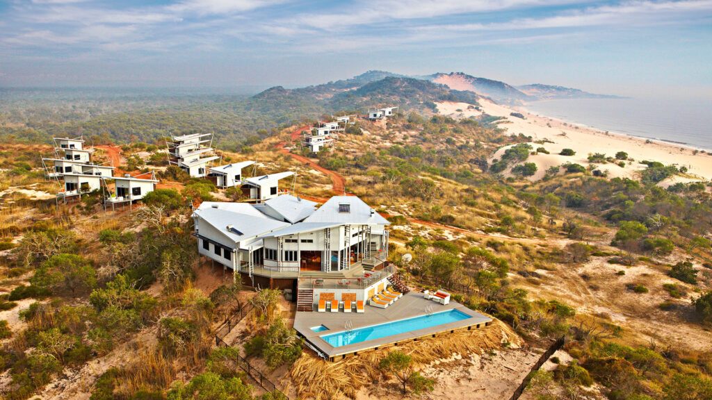 Berkeley River Lodge, Kimberley Coast, one of the most romantic hotels in Australia.