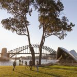 The view over Sydney from the Botanic Gardens - Luxury Escapes