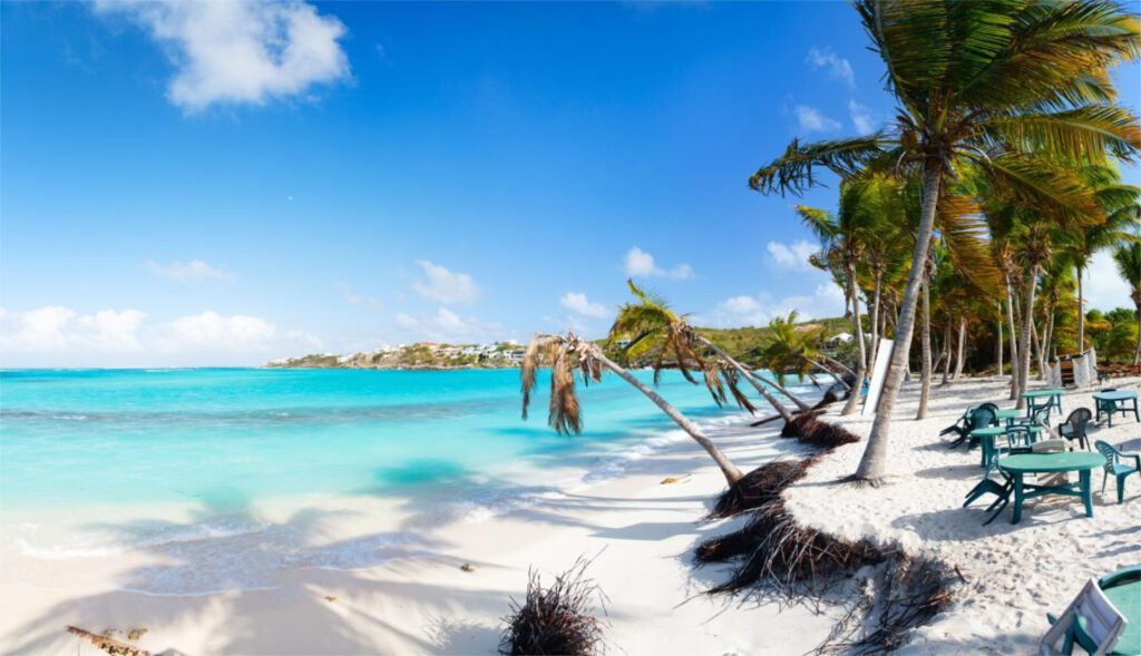 Shoal Bay East on Caribbean island of Anguilla