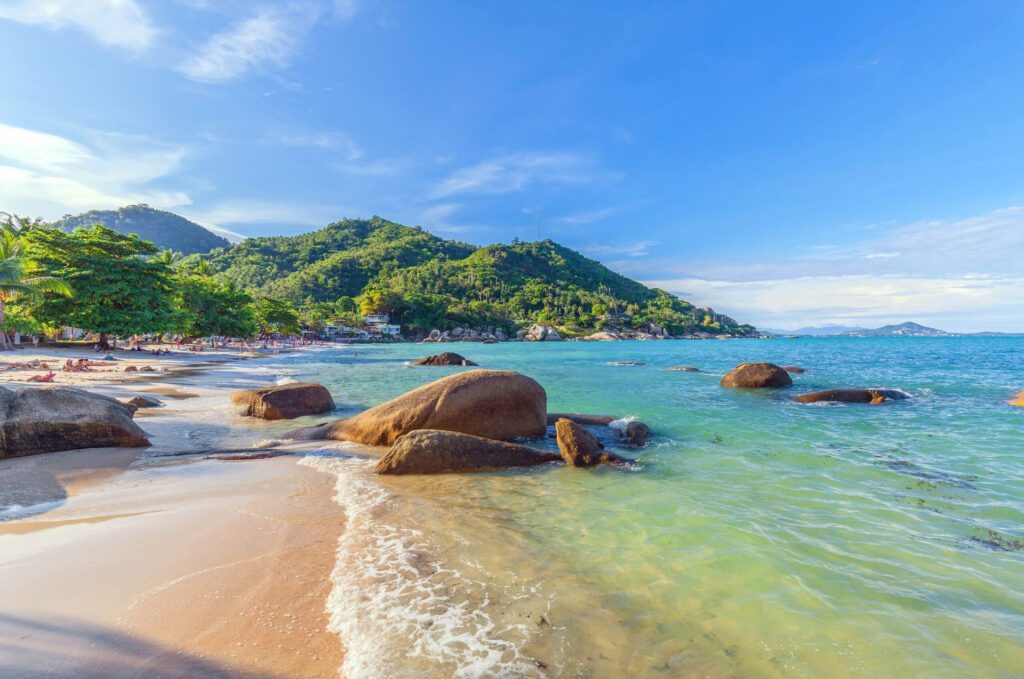 Snorkeling at Koi Samui Beach, one of the best things to do in Koh Samui