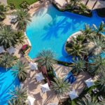 A top-down view of Shangri-La Barr al Jissah, one of Oman's best stays - Luxury Escapes