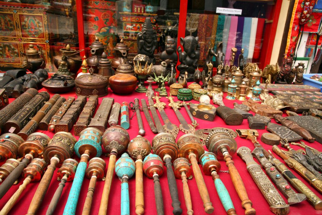 Shopping for traditional souvenirs at Leh Bazaar is one of the highlights of a visit to the Ladakh region - Luxury Escapes