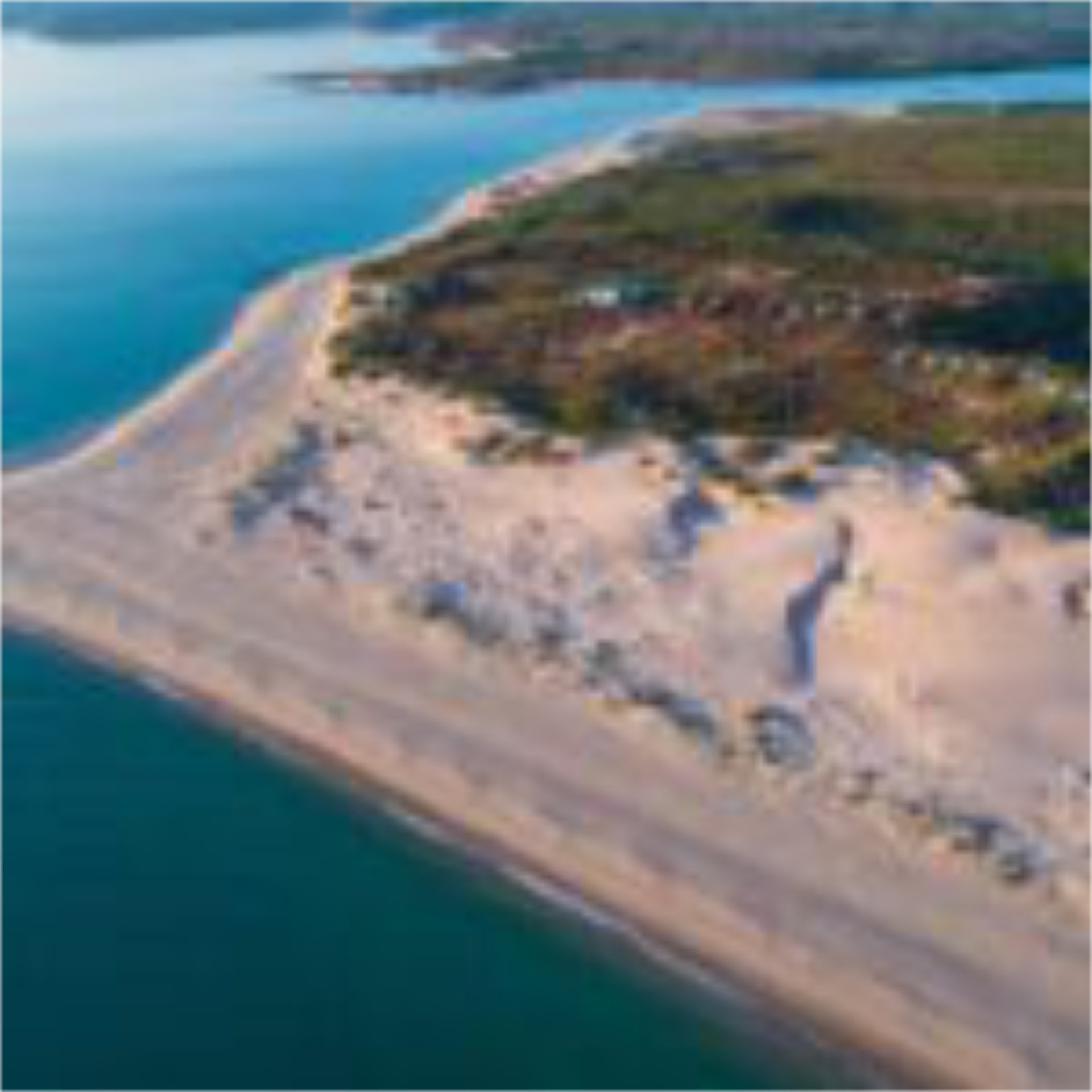 An aerial view of Berkeley River Lodge in Western Australia's Kimberley, one of the best luxury lodges in Australia - Luxury Escapes