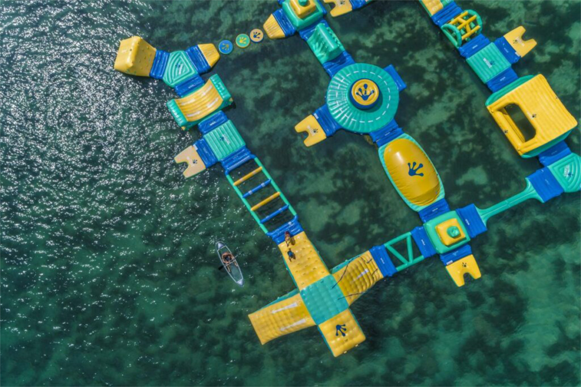 An aerial view of Shangri-La Yanuca Island, one of the best family-friendly resorts in Fiji - Luxury Escapes