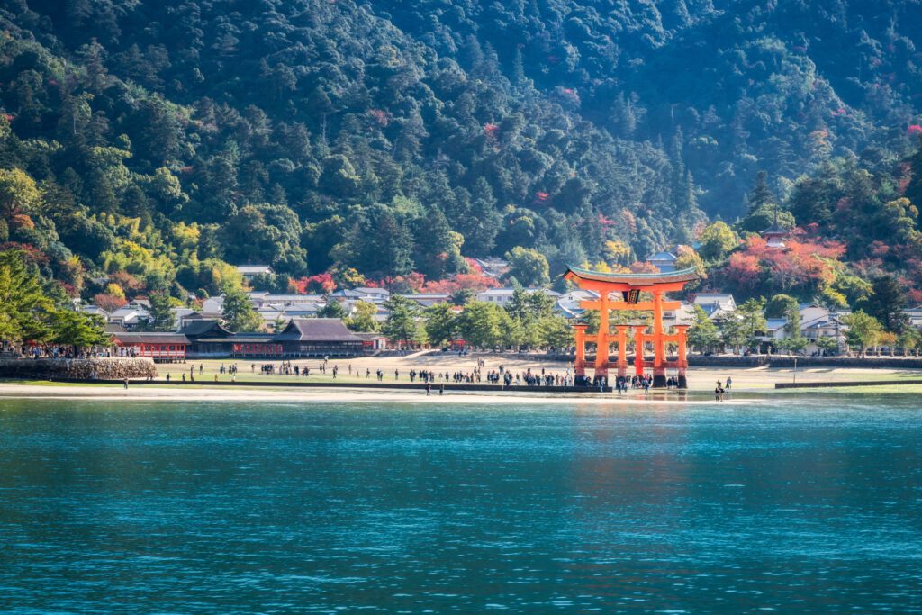 Miyajima in Japan, one of Luxury Escapes' top tour destinations in 2024.