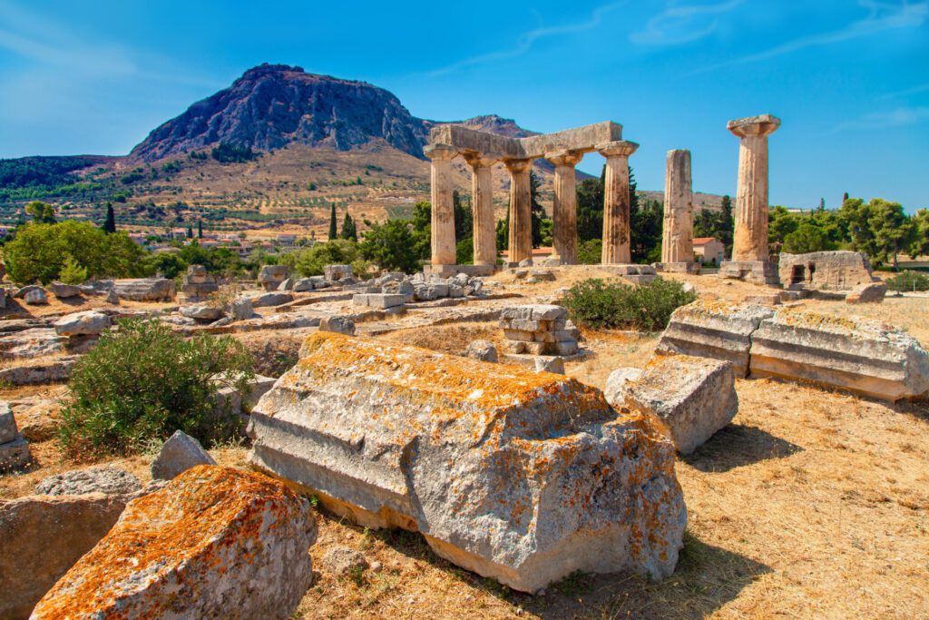 Archaeological ruins in Peloponnese Peninsula, one of Greece's best kept secrets