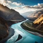 A confluence of the Indus and Zanskar Rivers in Leh, Ladakh - Luxury Escapes