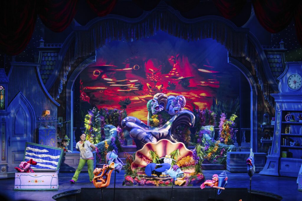 Disney Dreams - An Enchanted Classic Stage show being performed onboard the Disney Wonder, to illustrate why you should book with Disney Cruise Line for 2024 - Luxury Escapes