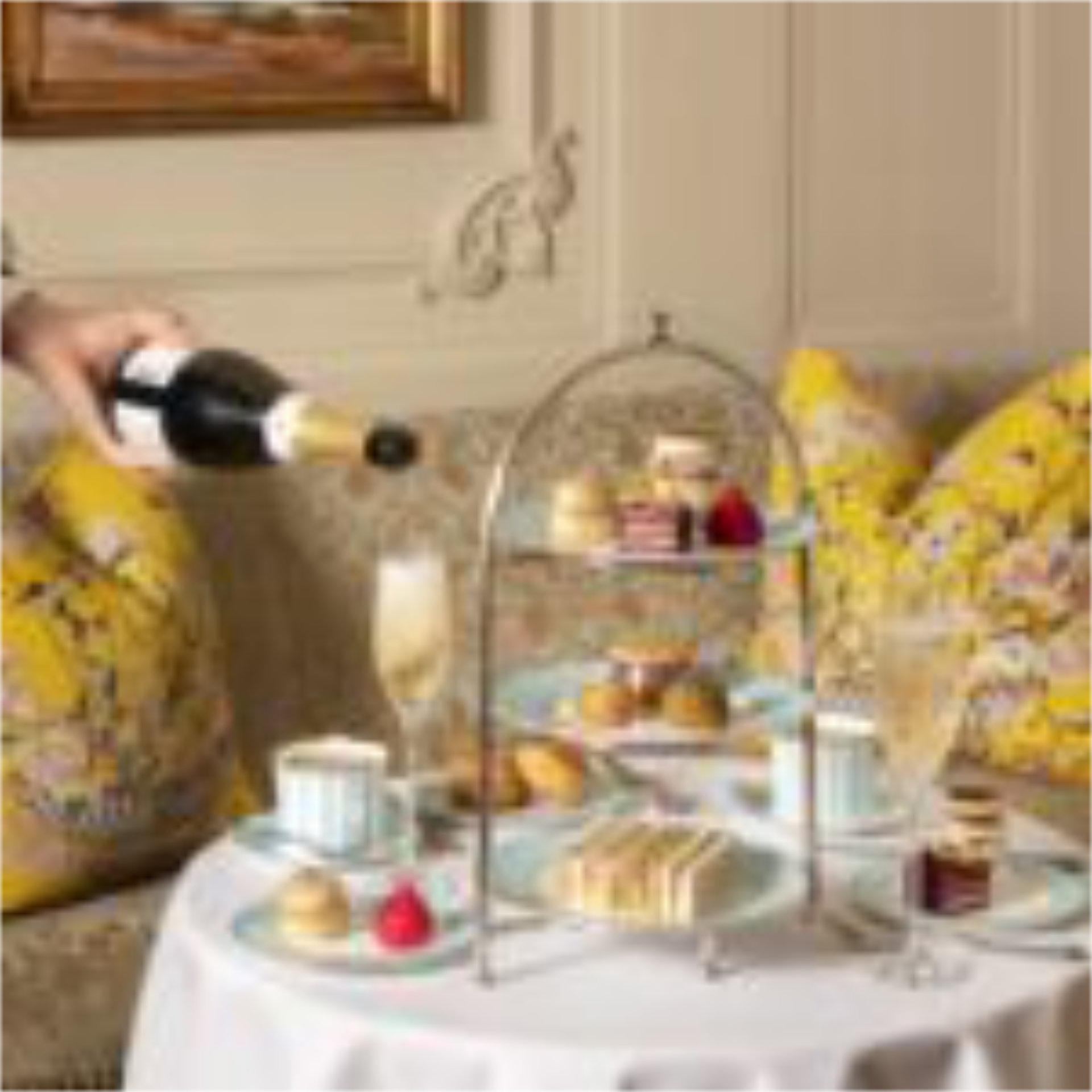 After tea at The Kensington Hotel, London, one of the world's best afternoon teas.