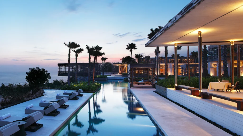 The pool at Alila Villas Uluwatu.