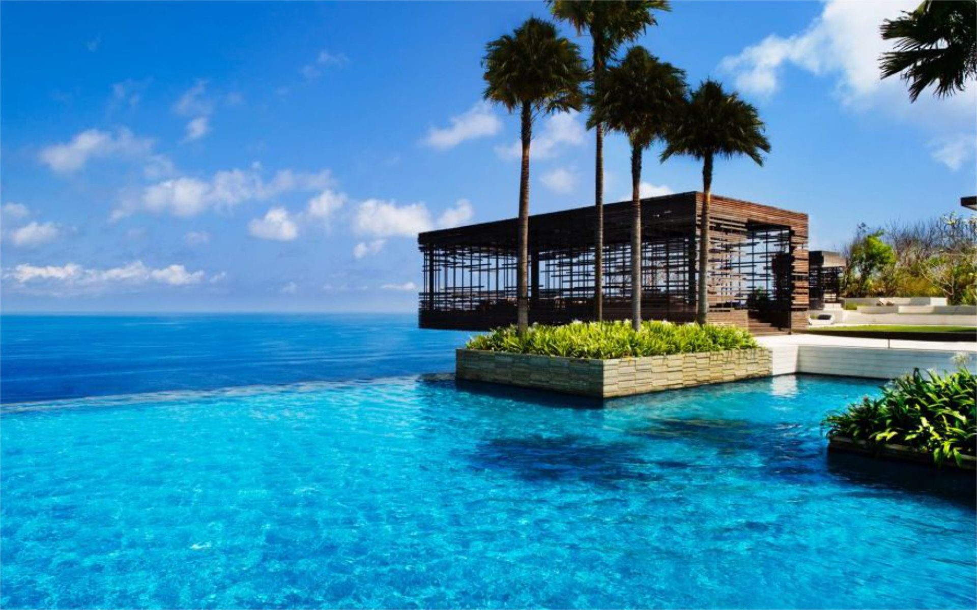 The 50-metre cliff-edge pool of Alila Villas is one of Bali's finest swimming pools - Luxury Escapes