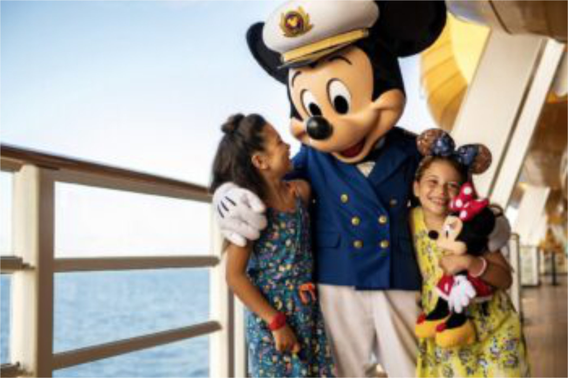 An image of Captain Mickey aboard Disney Wonder, to illustrate why you should book with Disney Cruise Line for 2024 - Luxury Escapes