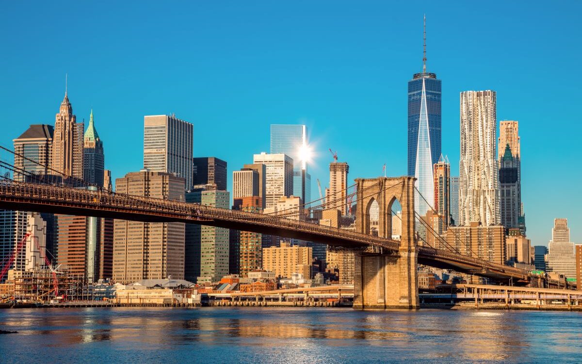 Brooklyn Bridge, one of the best lookout spots in New York City.