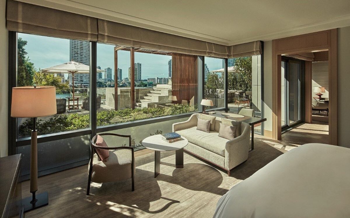 The Verandah Suite at Capella Bangkok is one of the best hotel rooms in the world - Luxury Escapes
