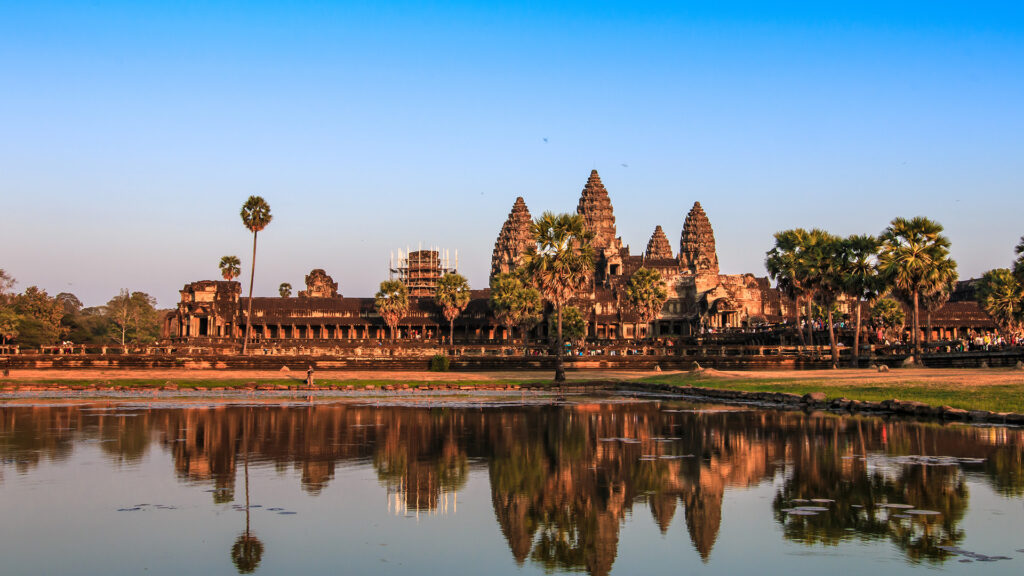 Angkor Wat temple in Cambodia, one of the best places to travel on a Luxury Escapes tour
