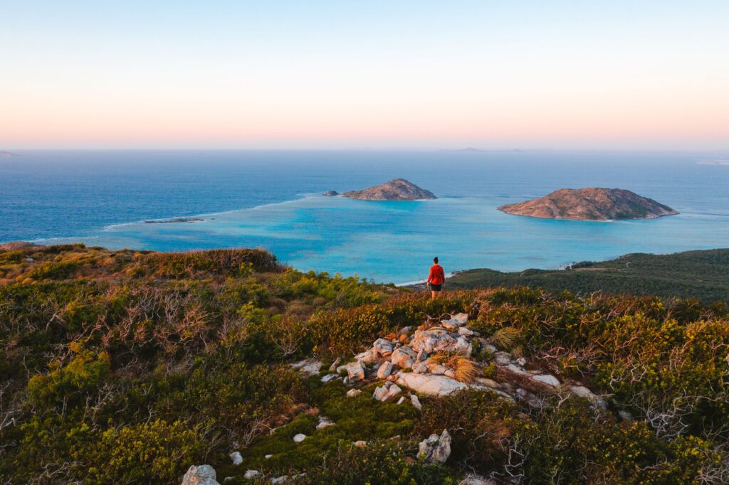 Walk Lizard Islands historic paths down to the surf - Luxury Escapes