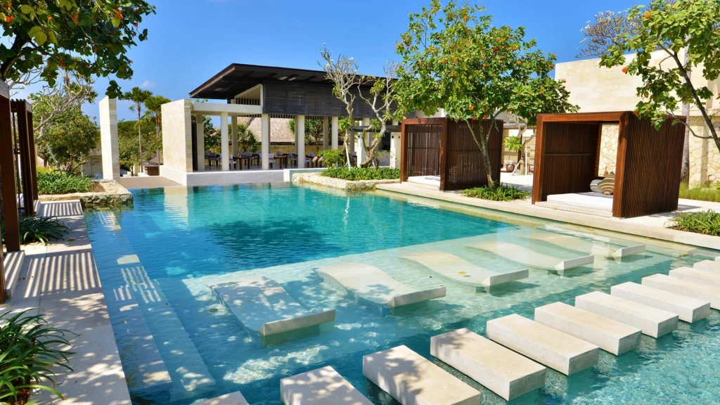 The 29-villa seclusion of the Bale Nusa Dua makes for a tranquil babymoon in beautiful Bali - Luxury Escapes