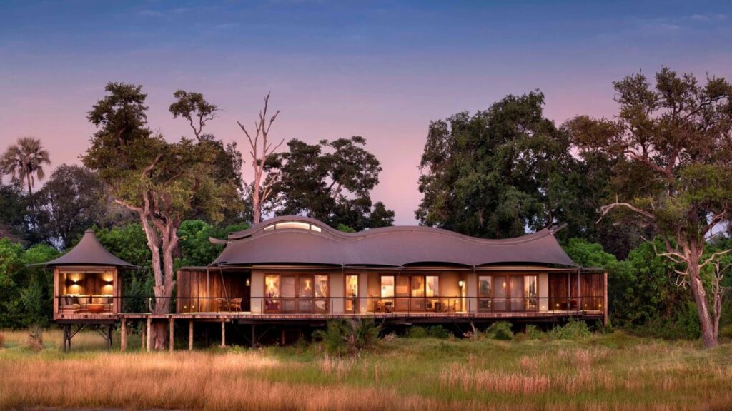 Xigera Safari Lodge - LE design file
Gaze across the Moremi Game Reserve wetlands from ulta-luxurious African lodges. 
