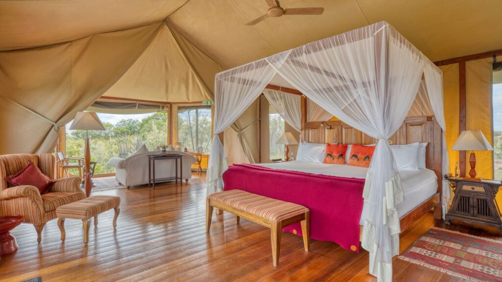 Olare Mara Kempinski Masai Mara - LE design file
African luxury awaits in these safari-style tents.