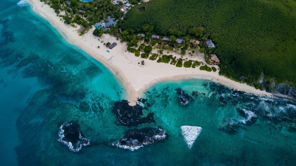 The Yasawa Islands, with their majestic peaks and sugar white sand beaches, are among the best places to stay in Fiji.