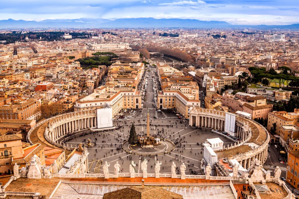 A view over Vatican City in Rome, Italy, one of the top tour destinations in 2024 - Luxury Escapes