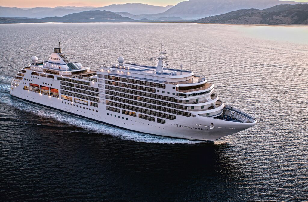 The Silver Spirit, one of the Silverseas fleet, was the perfect setting for an episode of Luxury Escapes: The World's Best Holidays