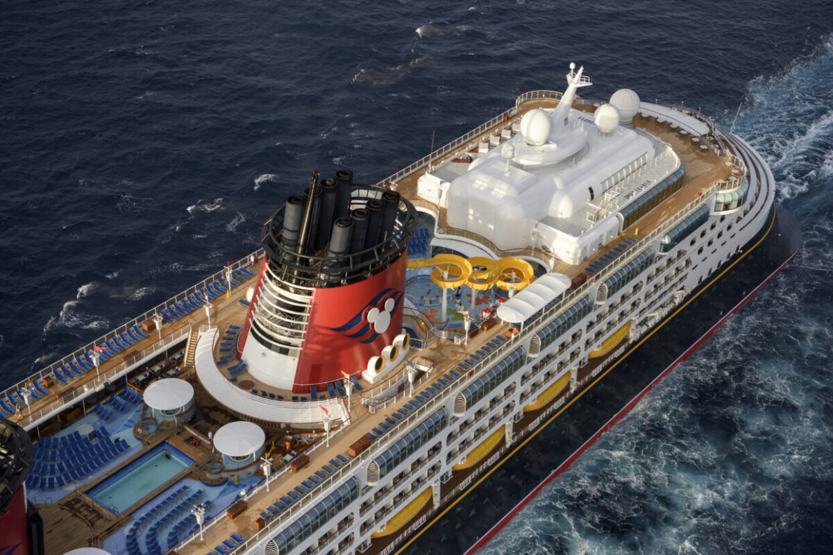 Disney Wonder, a Disney Magic at Sea ship in Australia.