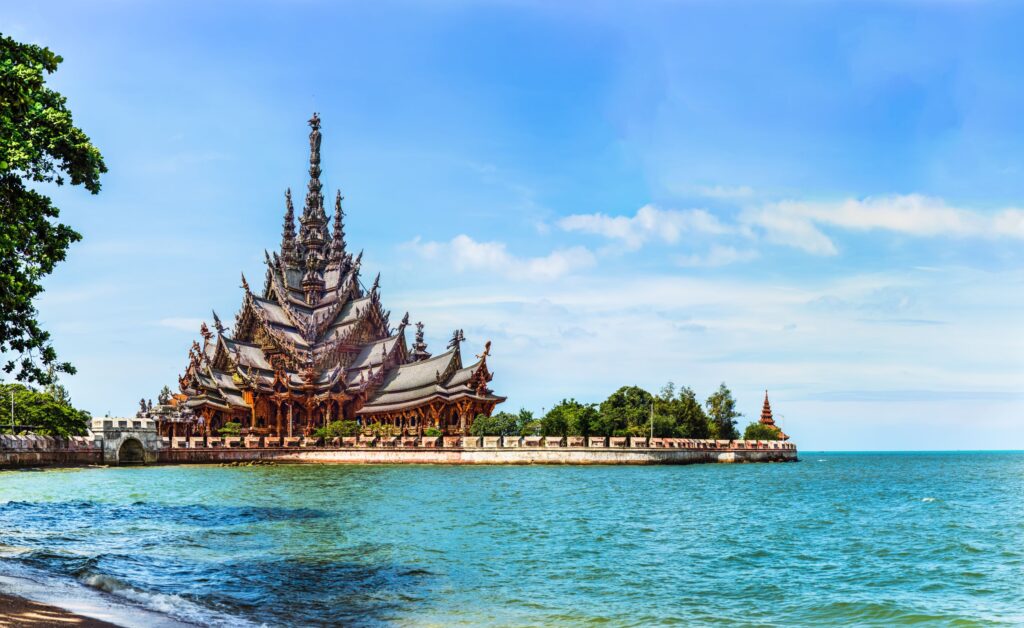 The Sanctuary of Truth on the shores of Pattaya, a resort city to rival Bangkok's charms - Luxury Escapes
