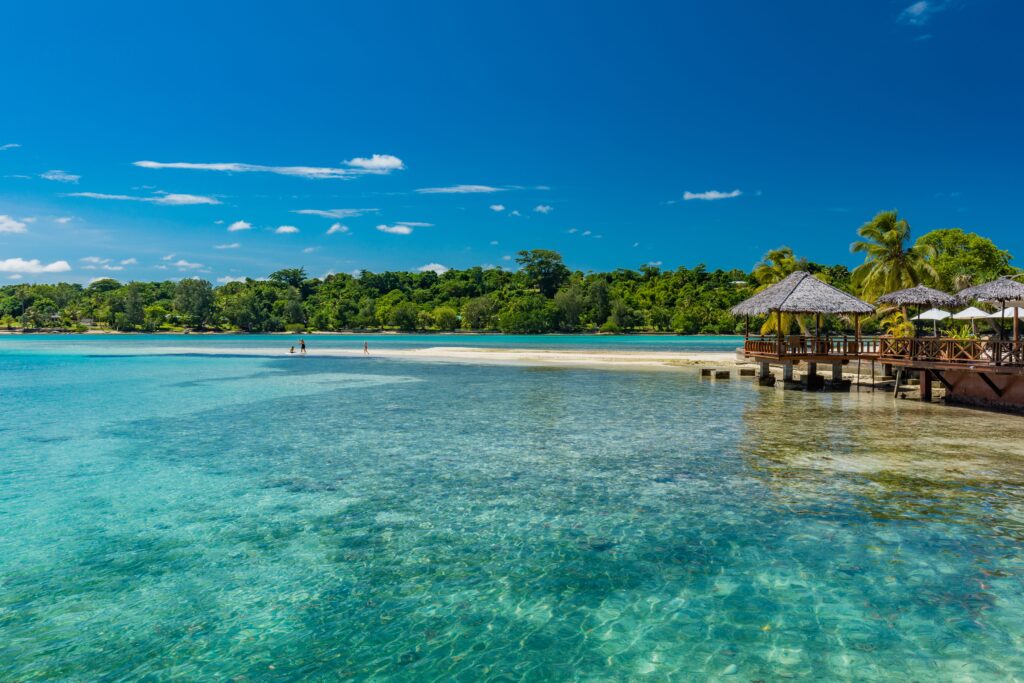 Efate, one of the islands in Vanuatu. 