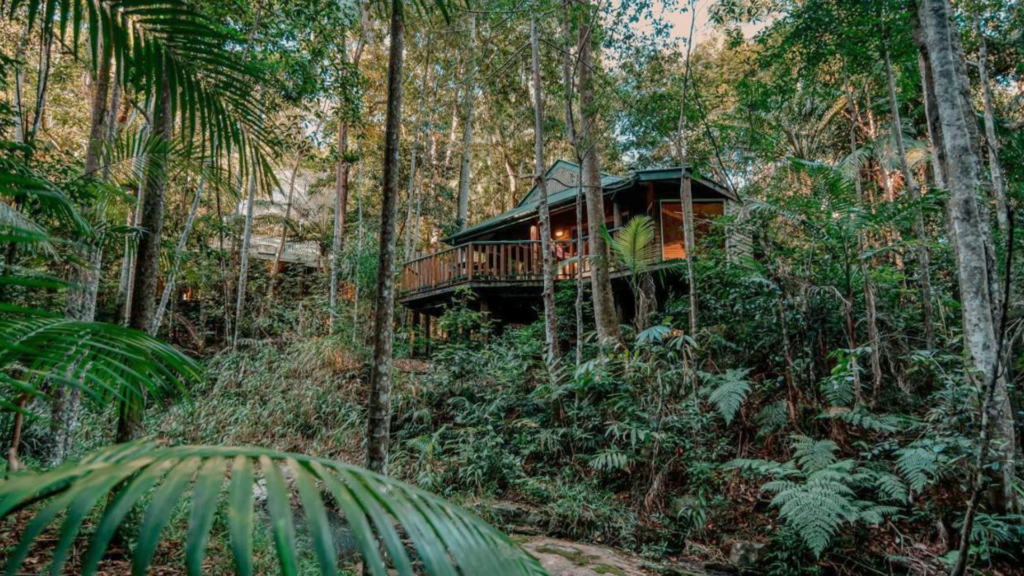 Narrows Escape Rainforest Retreat, Sunshine Coast, one of the most romantic hotels in Australia.