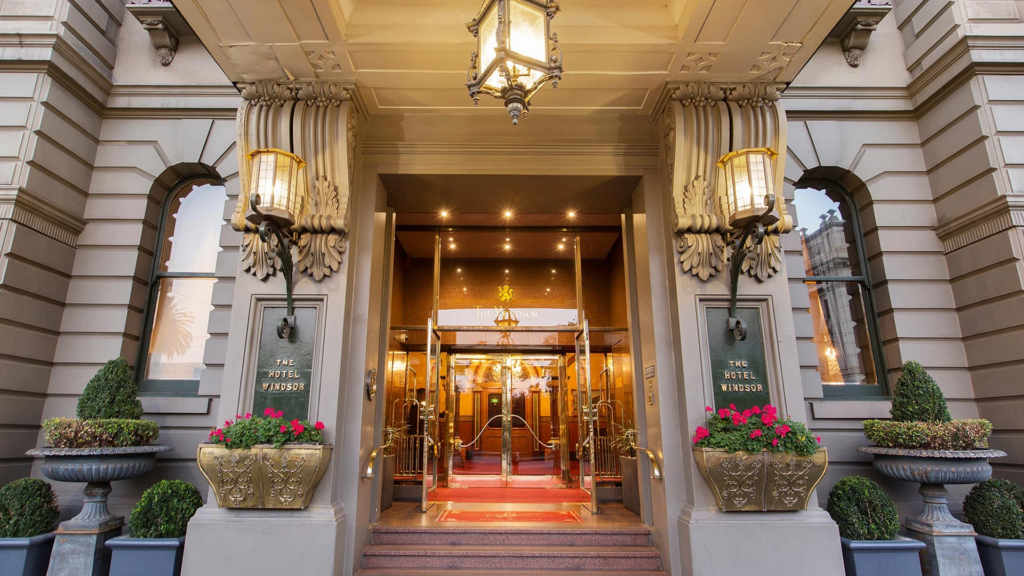 The Windsor Melbourne, one of Australia's most romantic hotels.