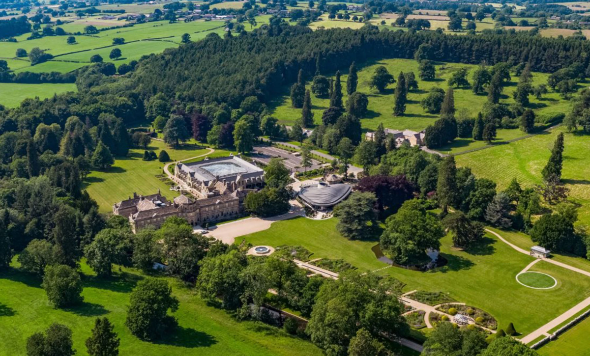 Grantley Hall, Yorkshire, one of the UK's prettiest staycations and best UK summer breaks