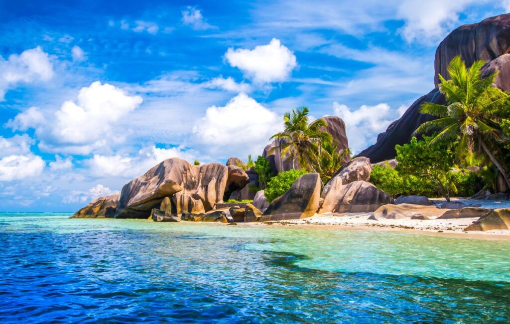 The plentiful beaches and abundant marine life of the Seychelles are a must for sun-seeker bucket-lists across the world - Luxury Escapes