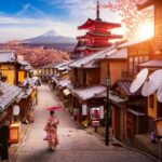 A geisha walking down the streets of Old Town Kyoto, Japan, a reason to visit Japan on a tour - Luxury Escapes