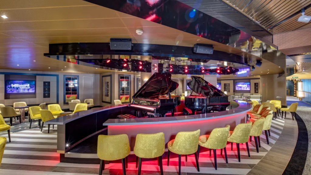 Billboard onboard, Noordam ship, Holland America line - Luxury Escapes 