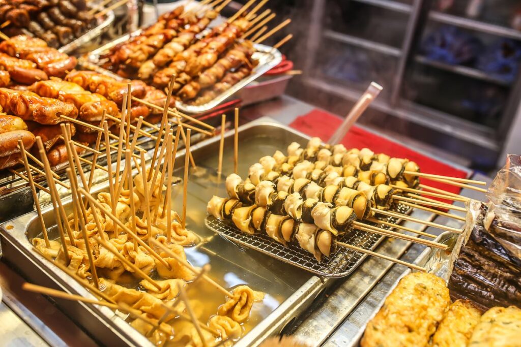 South Korean skewers, one of the best destinations for street food - Luxury Escapes 