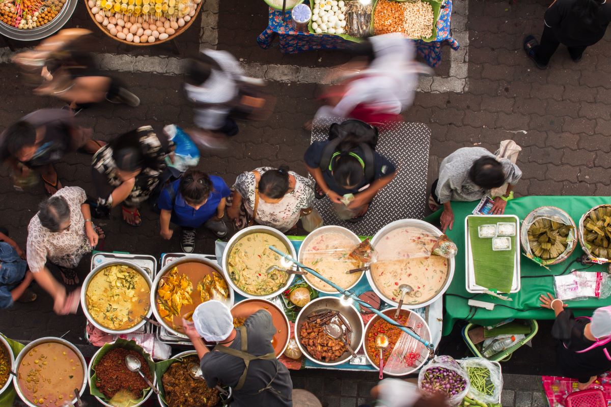 Street food market in Thailand, one of the world's best destinations for street food - Luxury Escapes