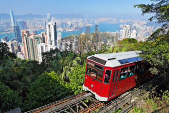 Hong Kong sky rail, one of the best cities for public transport - Luxury Escapes